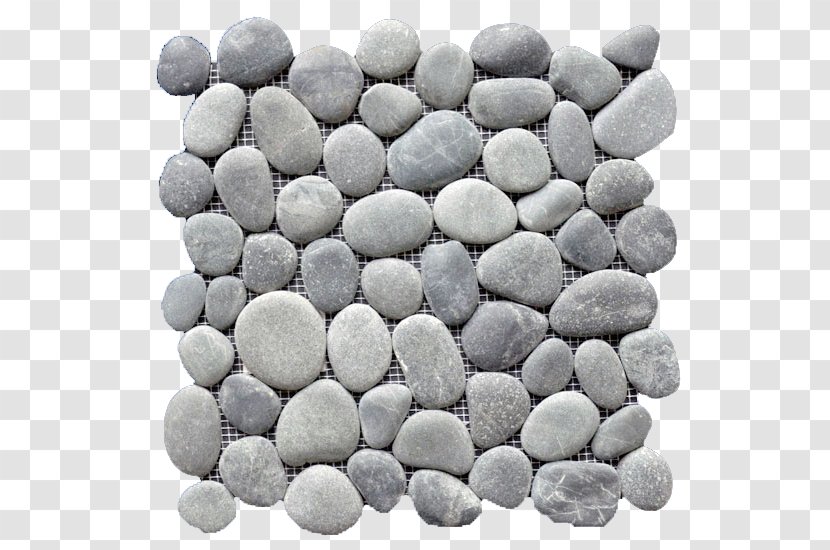 Pebble Tile Floor Shower Mosaic Transparent PNG