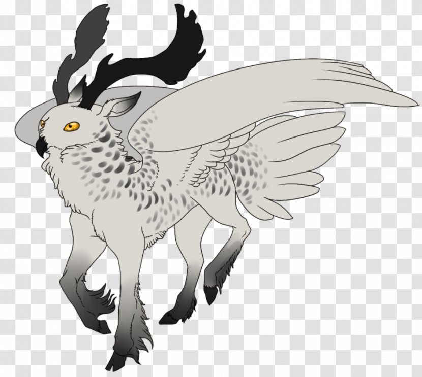 Owl Feather Beak Clip Art - Mythical Creature Transparent PNG