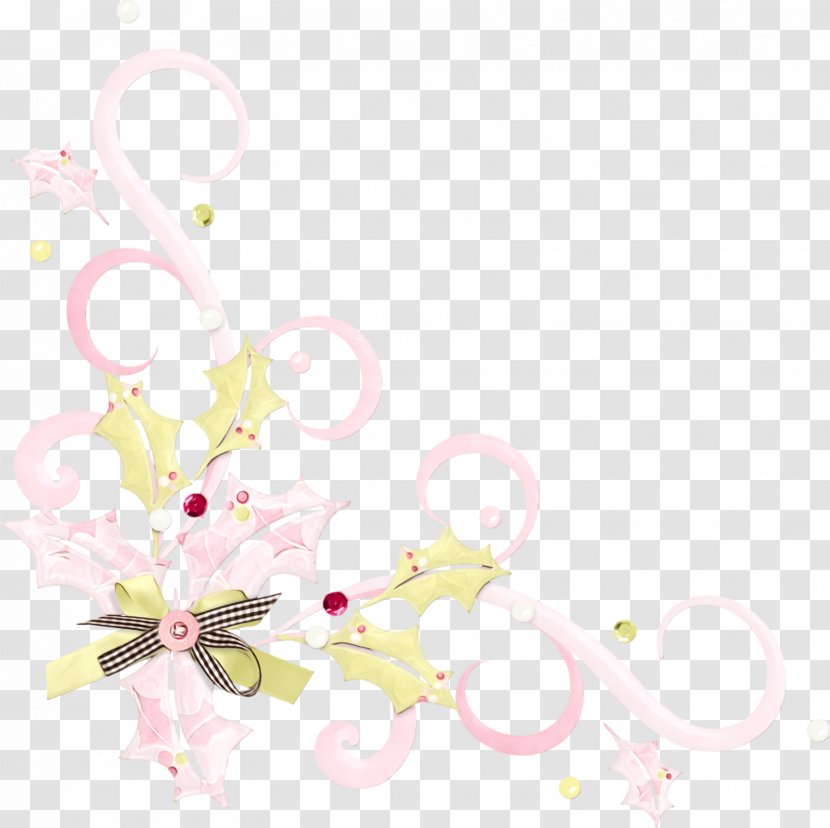 Floral Design - Pink - Ornament Plant Transparent PNG