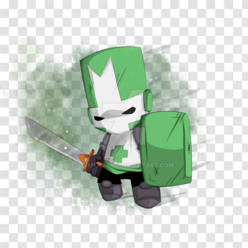 Product Design Green Illustration Desktop Wallpaper Machine - Fictional Character - Castle Crashers Transparent PNG