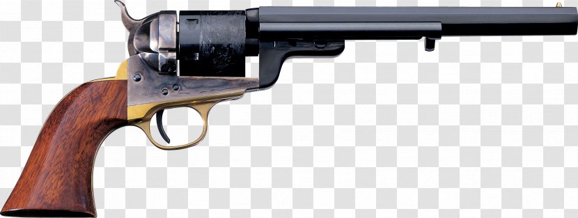 Colt 1851 Navy Revolver A. Uberti, Srl. .45 Firearm - Python Transparent PNG