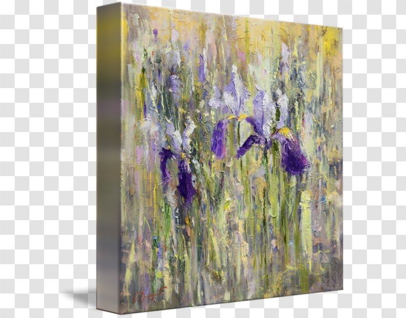 Oil Painting Poppies Watercolor - Cartoon Transparent PNG