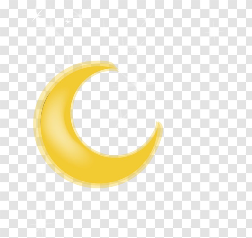 Yellow Wallpaper - Symbol - Cartoon Moon Stars Transparent PNG