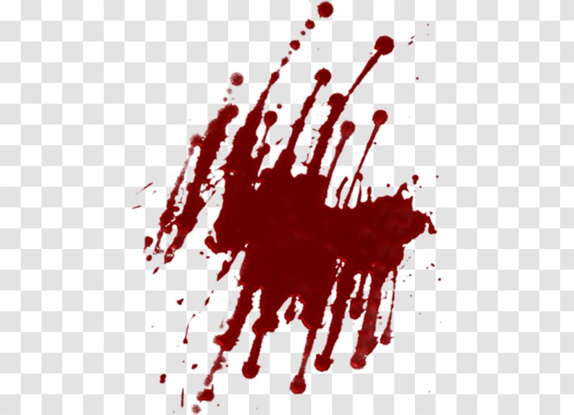 Blood Red - Stain Transparent PNG