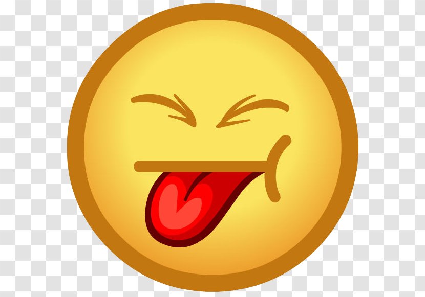 Smiley Clip Art Emoticon Desktop Wallpaper Tongue - Yellow Transparent PNG