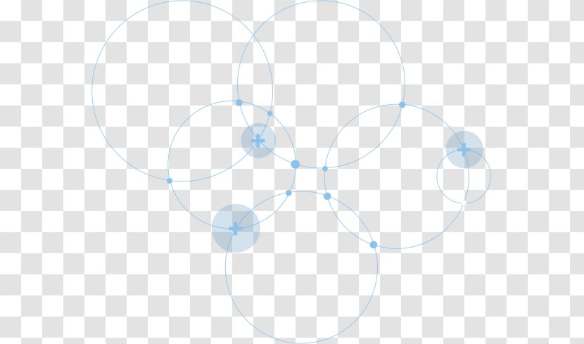 Circle Pattern - Blue - Elderly Care Transparent PNG