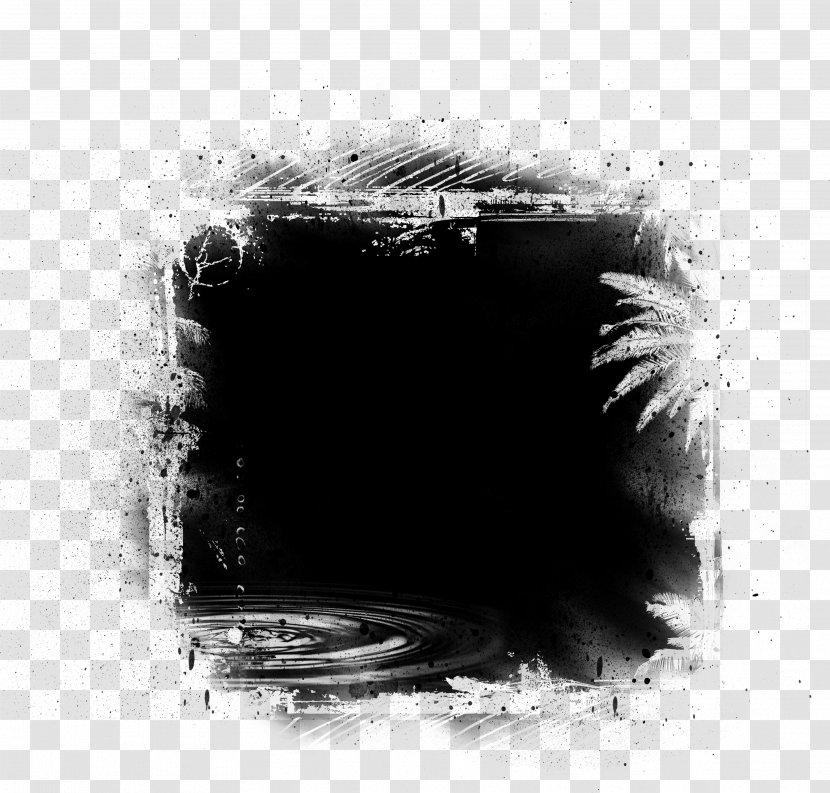 Black - Rectangle - Frame Transparent PNG