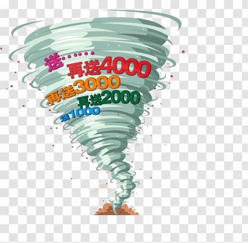 Tropical Cyclone Poster Advertising - Tornado Transparent PNG