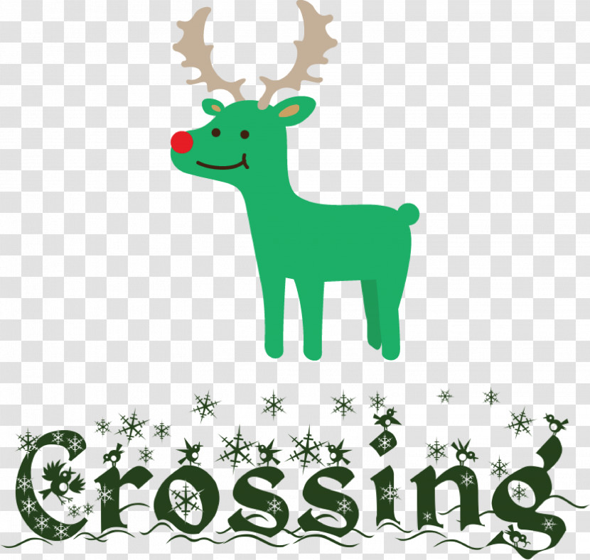 Deer Crossing Deer Transparent PNG