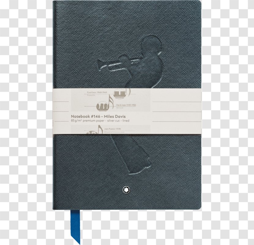 Montblanc Notebook Stationery Leather Meisterstück - Miles Davis Transparent PNG