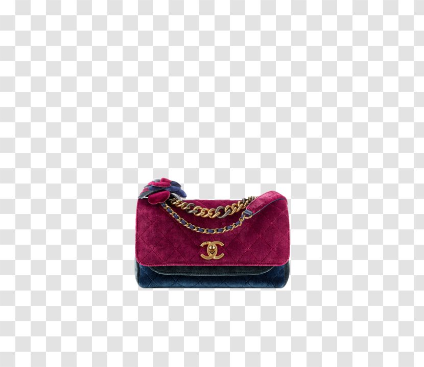 Handbag Chanel Suede Navy Blue - Magenta Transparent PNG