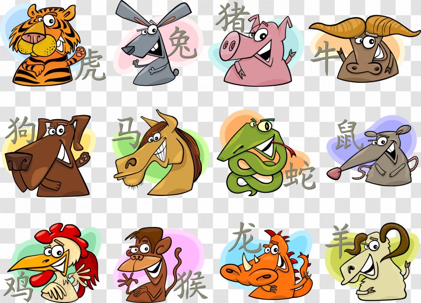 Chinese Zodiac Horoscope Astrological Sign - Calendar Transparent PNG