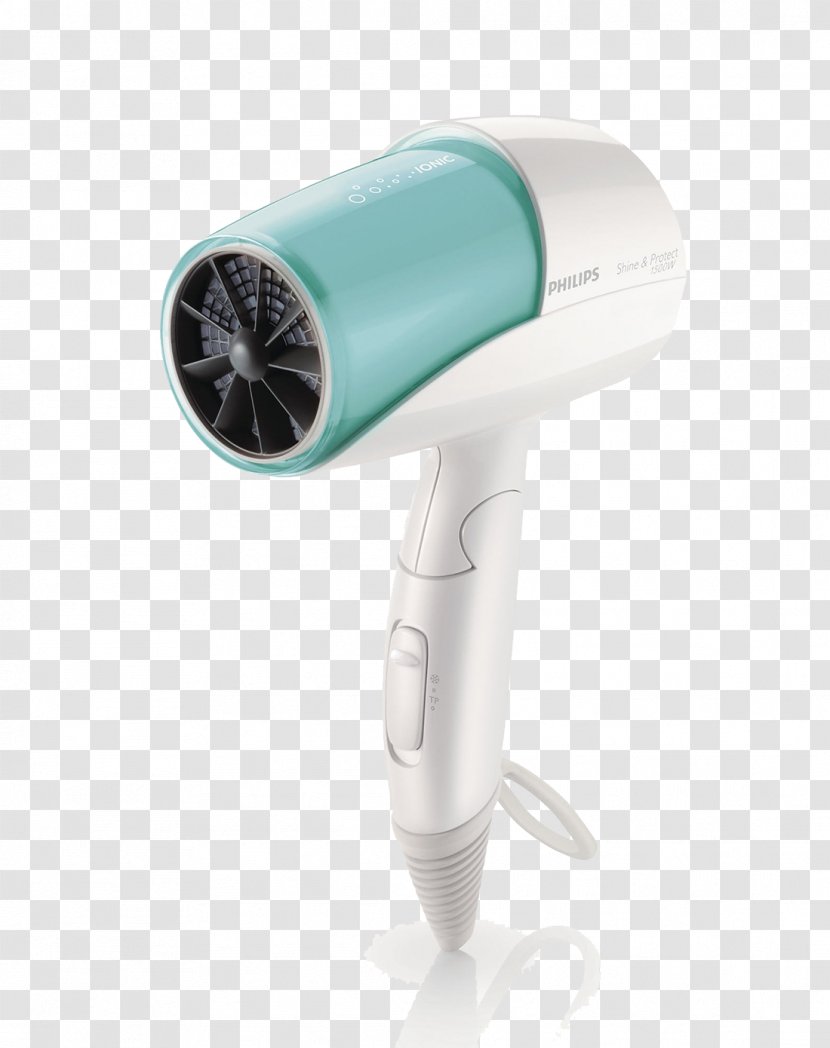 Hair Dryer Philips Negative Air Ionization Therapy Capelli Care - Thermostat Transparent PNG