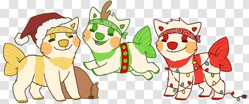 Reindeer Christmas Ornament Santa Claus Horse - Dog Transparent PNG