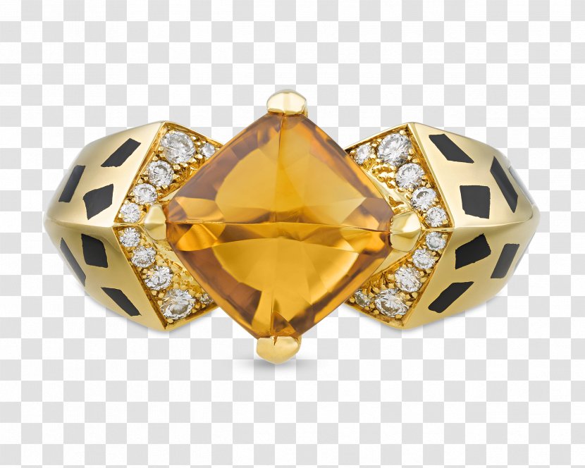 Ring Jewellery Cartier Diamond Cabochon - Citrine - Jewelry Transparent PNG