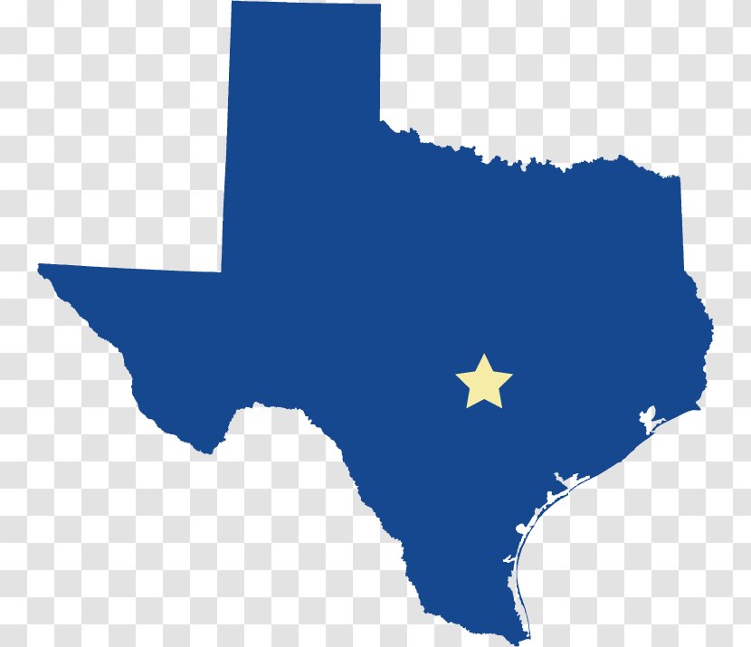 Texas Map Clip Art - Vector Transparent PNG