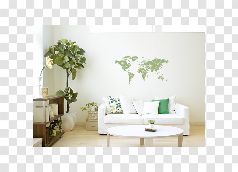 Houseplant Living Room - Interior Design - A Transparent PNG