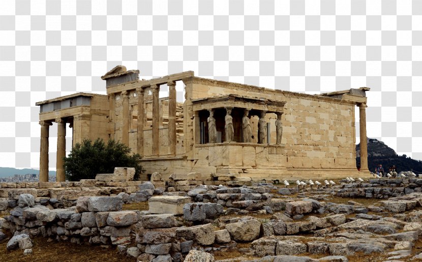 Erechtheion Acropolis Of Athens IStock - Greece Building Transparent PNG