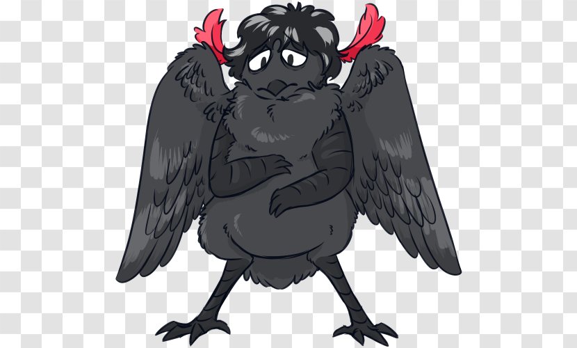 Demon Bird Of Prey Beak Common Raven Transparent PNG