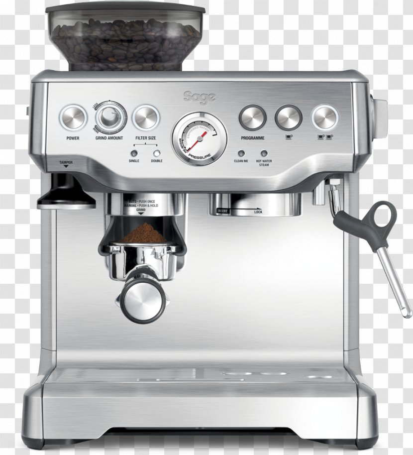 Espresso Machines Coffee Breville The Barista Express - Infuser Bes840xl Transparent PNG