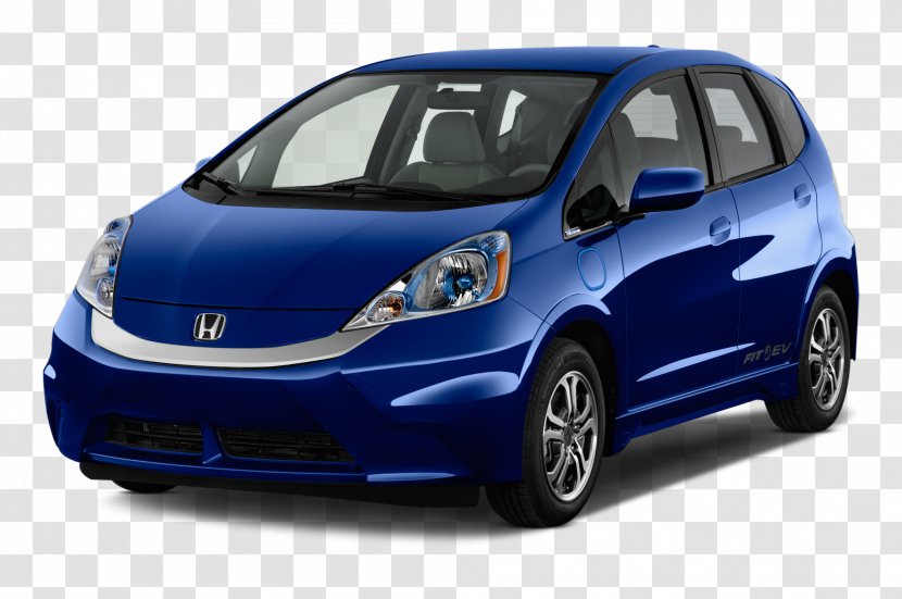 2014 Honda Fit EV Electric Vehicle Car 2013 - City - Top View Transparent PNG