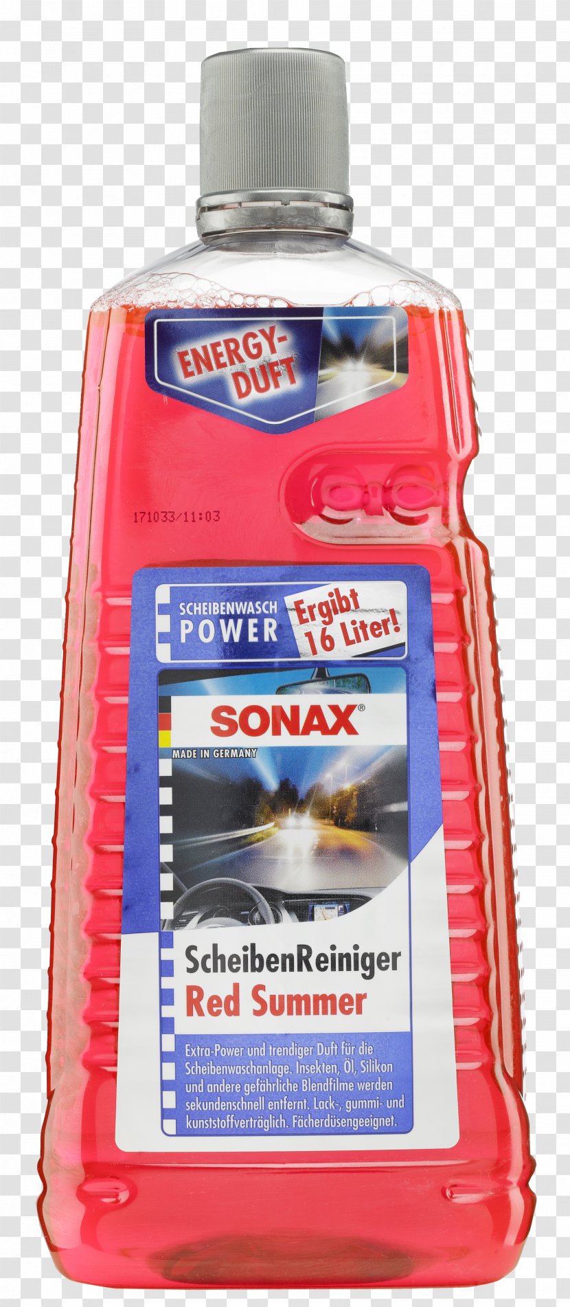 Car Wash Sonax Liter Vehicle Screen - Tire Transparent PNG