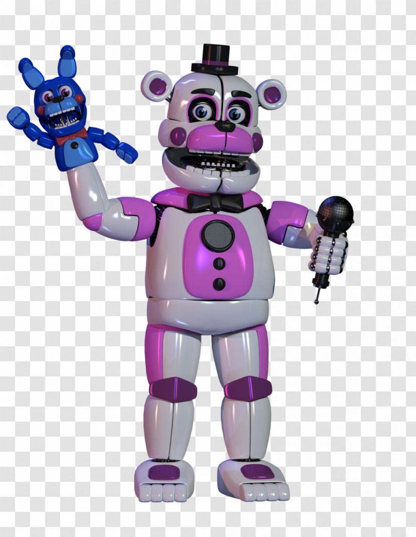 Five Nights At Freddy's: Sister Location Action & Toy Figures Robot DeviantArt Clown - Wiki - Funtime Freddy Transparent PNG