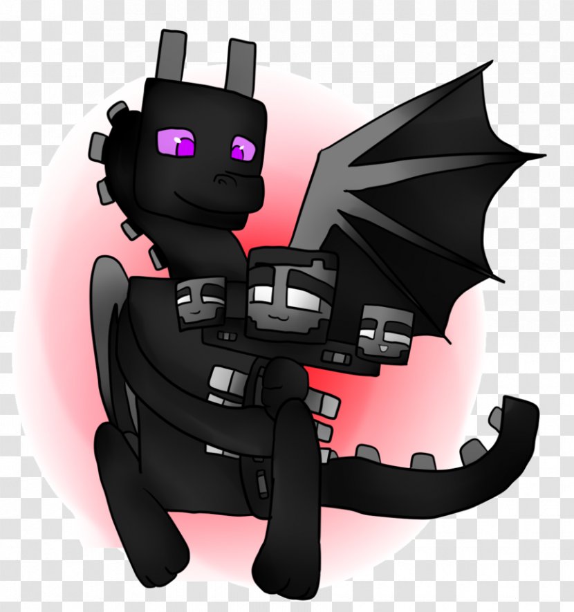 Minecraft: Pocket Edition Enderman Dragon Image - Silhouette - Friendship Drawing Transparent PNG