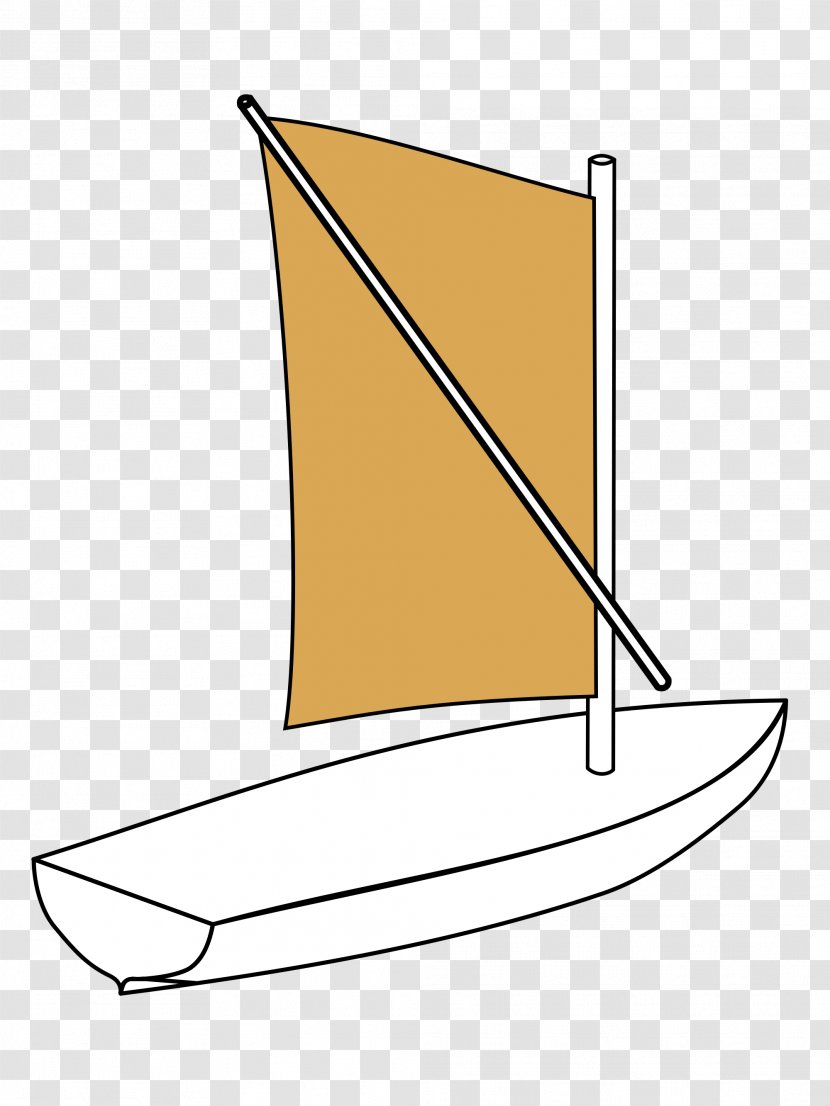 Spritsail Fore-and-aft Rig Mast Watercraft - Greement - Sail Transparent PNG