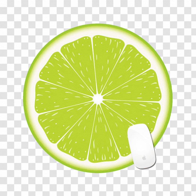 Lemon Computer Mouse Icon - Lime - Pad Transparent PNG