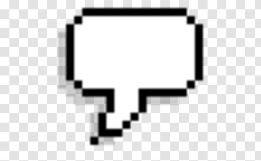 Space Emoji Speech Balloon Pixel Art - Text - 100 Transparent PNG