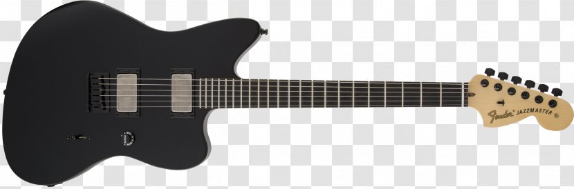 Fender Jazzmaster Jim Root Telecaster Stratocaster Electric Guitar - Silhouette Transparent PNG