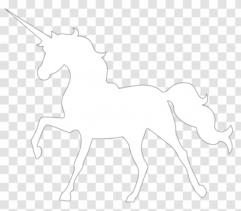 Mustang Unicorn Pack Animal Line Art Halter - Liverpool Fc - Twig Twine Transparent PNG