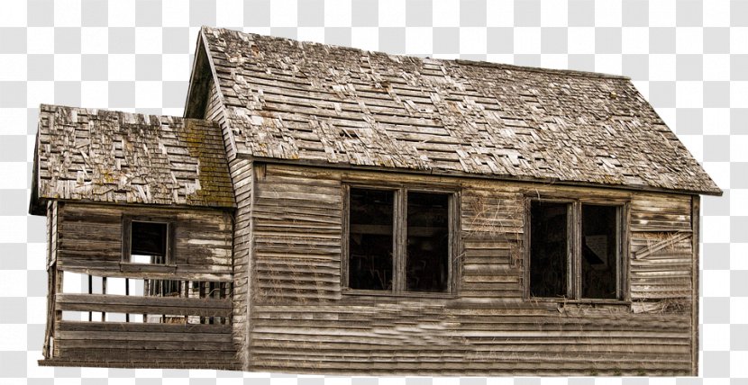 Home Wood House Building Log Cabin - Old Buildings Transparent PNG