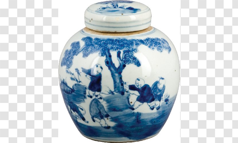 Vase Ceramic Blue And White Pottery Urn Porcelain Transparent PNG