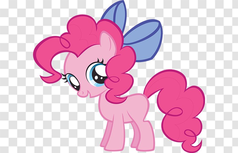 Pinkie Pie Pony Twilight Sparkle Fluttershy Rainbow Dash - Cartoon - My Little Transparent PNG