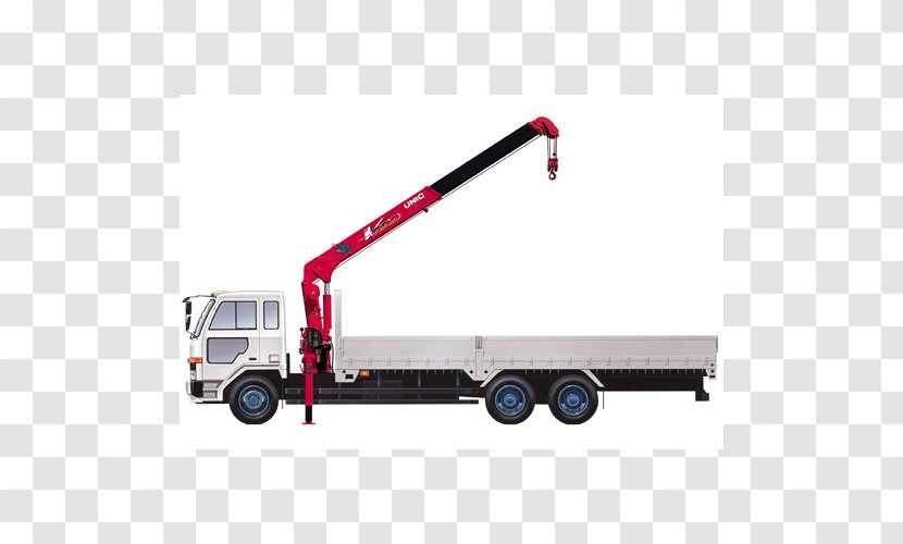 Knuckleboom Crane Furukawa Unic Corporation Truck - Vehicle Transparent PNG