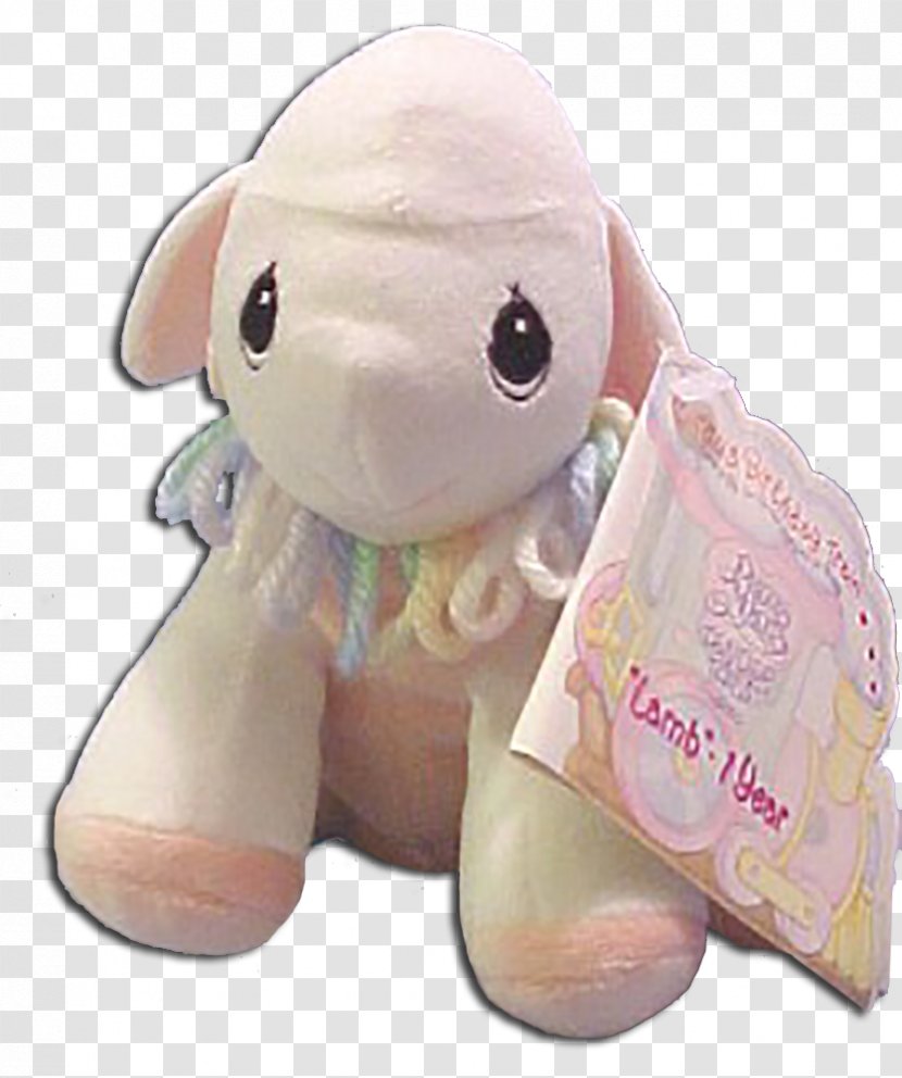 Plush Stuffed Animals & Cuddly Toys Textile Snout - Baby Lamb Transparent PNG