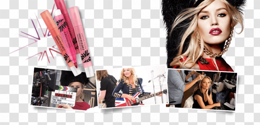 Fashion Long Hair Coloring Lipstick - Brand Transparent PNG
