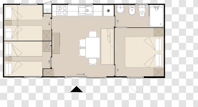 Floor Plan Property Pattern - Facade - Line Transparent PNG