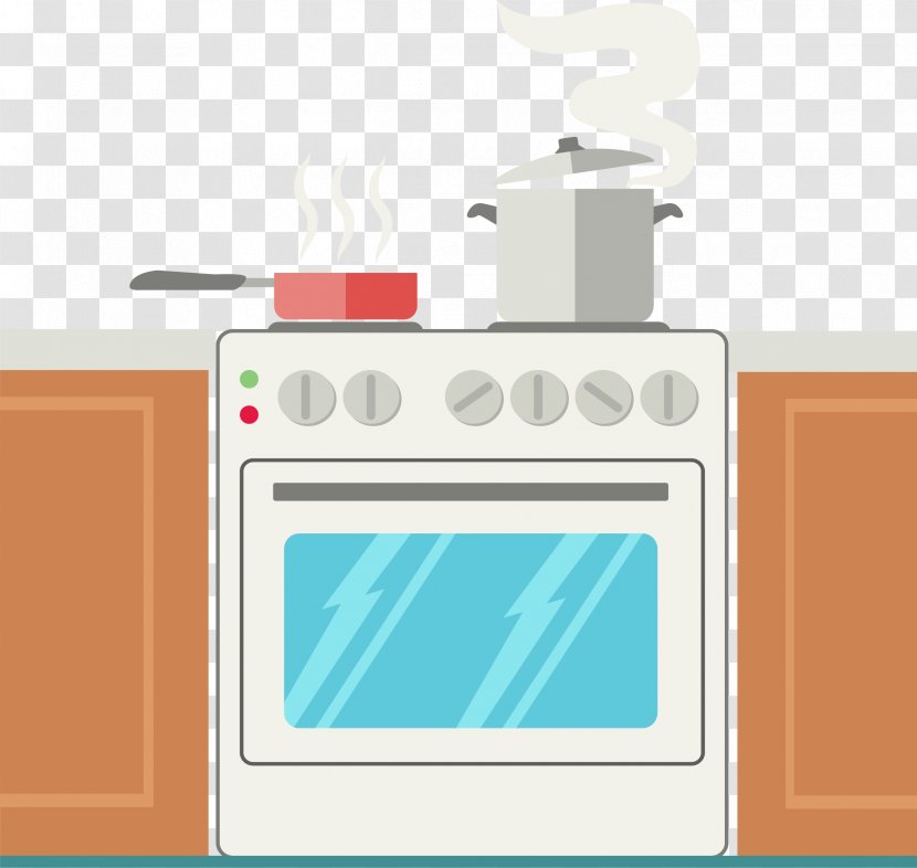 KitchenAid Oven Frying Pan Home Appliance - Kitchen - Vector Stove Transparent PNG