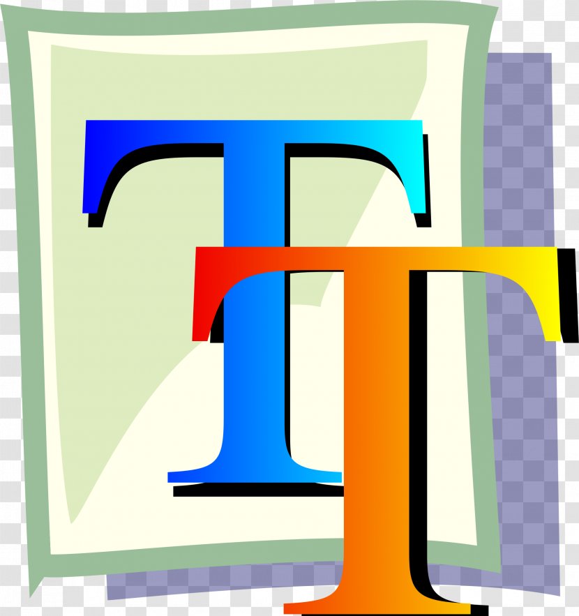 Font Family - Logo - Fonts Clipart Transparent PNG