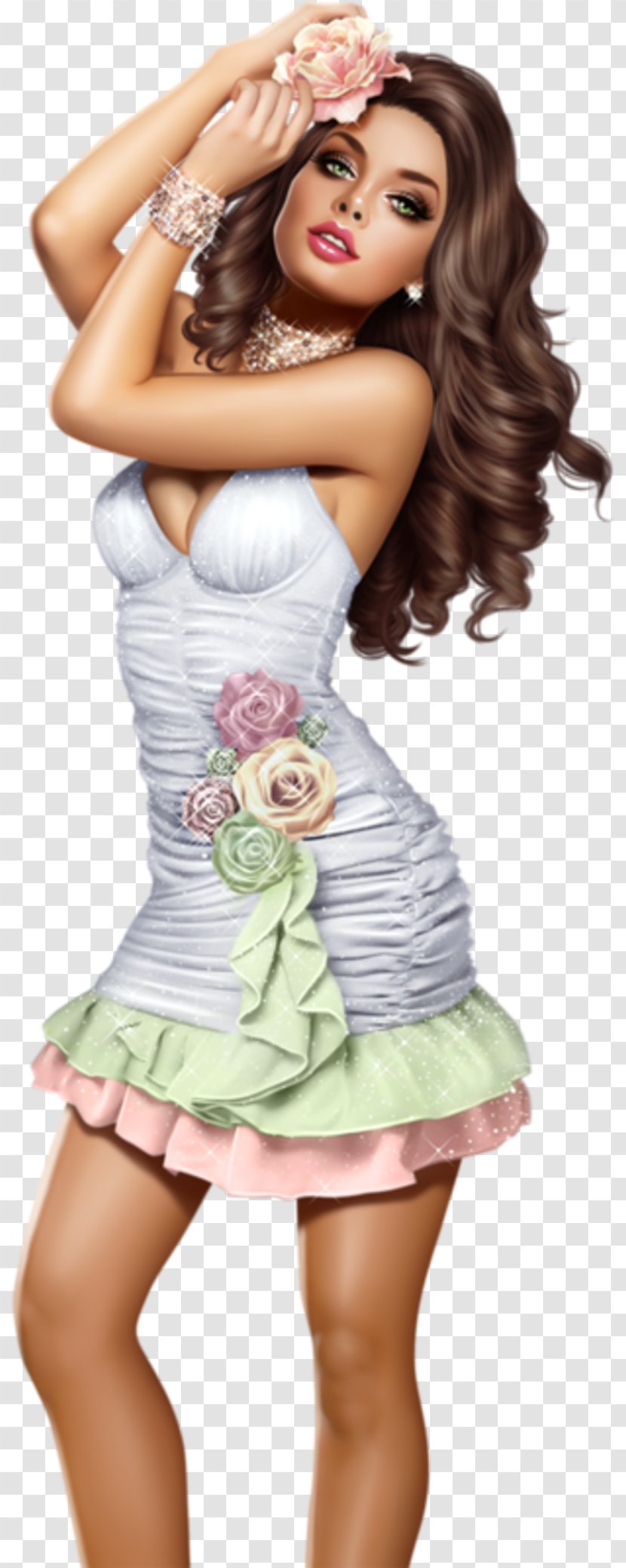 Jasmine Becket-Griffith Drawing Painting - Flower - 3d White Villain Transparent PNG