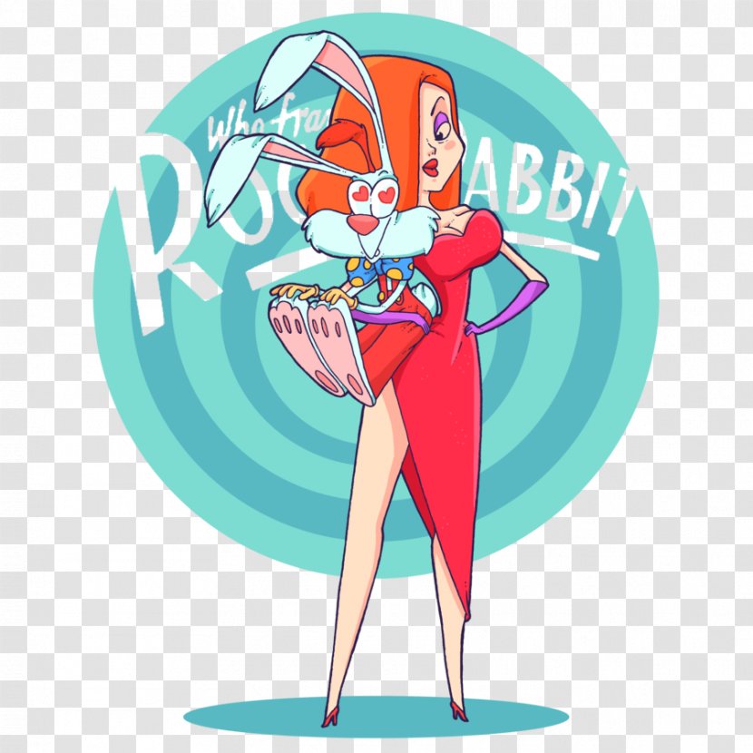 Clothing Accessories Fashion Teal Clip Art - Jessica Rabbit Transparent PNG
