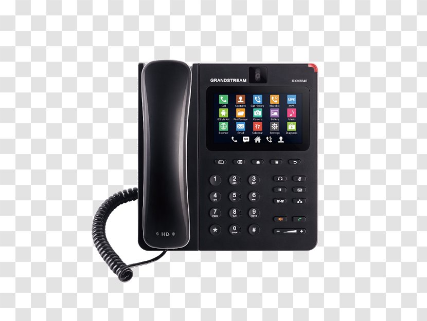 Grandstream GXV3240 Networks Voice Over IP VoIP Phone GXV3275 - Gxv3240 - Android Transparent PNG