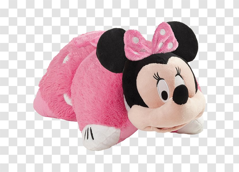 Pillow Pets Disney Minnie Mouse Dream Lite Stuffed Animals & Cuddly Toys Plush - Snout Transparent PNG