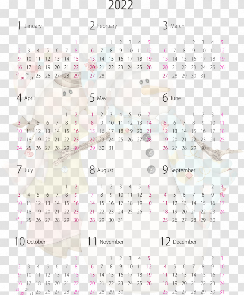 Calendar System Font Meter Transparent PNG
