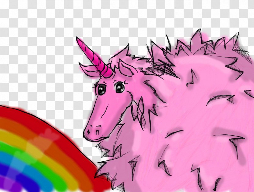 Unicorn Drawing Despicable Me Desktop Wallpaper - Tail Transparent PNG