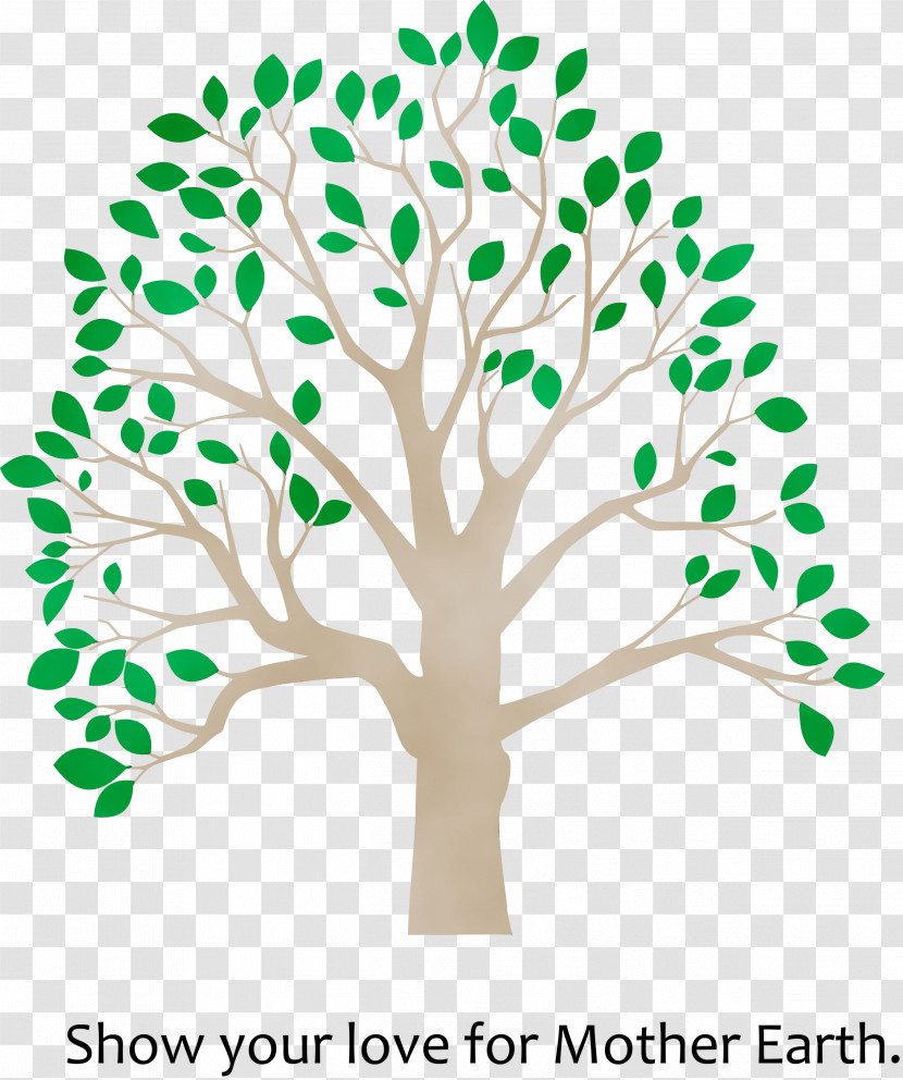 Green Tree Leaf Branch Plant Transparent PNG