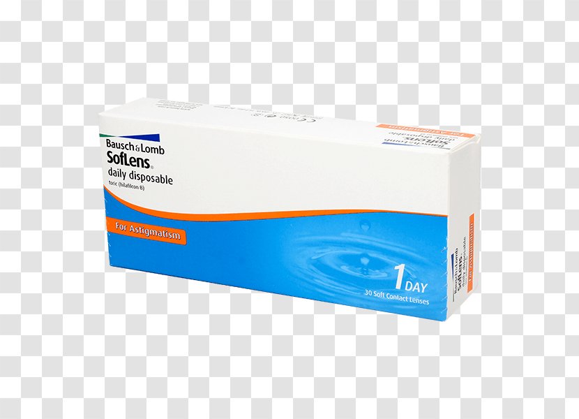 Contact Lenses Toric Lens Astigmatism Bausch + Lomb SofLens Daily Disposable - Bauschlomb Soflens 59 - Eye Transparent PNG